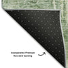Piper Looms Mayfield Abstract AMF719 Fern Machine Washable Area Rug Backing Image