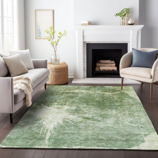 Piper Looms Mayfield Abstract AMF719 Fern Machine Washable Area Rug Lifestyle Image Feature