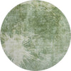 Piper Looms Mayfield Abstract AMF719 Fern Machine Washable Area Rug Round Main Image