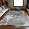 Piper Looms Mayfield Abstract AMF719 Gray Machine Washable Area Rug Lifestyle Image Feature