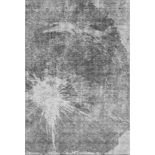 Piper Looms Mayfield Abstract AMF719 Gray Machine Washable Area Rug main image