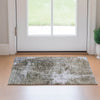 Piper Looms Mayfield Abstract AMF719 Taupe Machine Washable Area Rug Scatter Lifestyle Image Feature