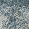 Piper Looms Mayfield Abstract AMF719 Teal Machine Washable Area Rug Swatch Image