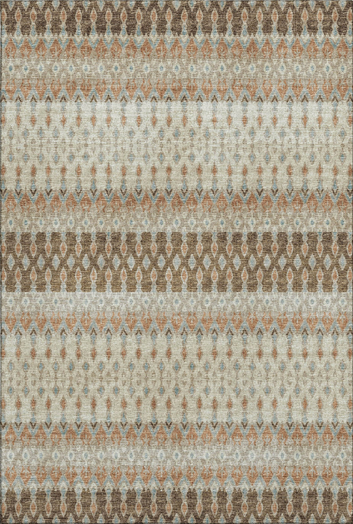 Piper Looms Mayfield Tribal Diamond AMF72 Canyon Machine Washable Area Rug main image