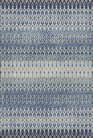 Piper Looms Mayfield Tribal Diamond AMF72 Seaglass Machine Washable Area Rug main image