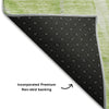 Piper Looms Mayfield Waves AMF720 Aloe Machine Washable Area Rug Backing Image