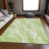 Piper Looms Mayfield Waves AMF720 Aloe Machine Washable Area Rug Lifestyle Image Feature