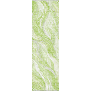 Piper Looms Mayfield Waves AMF720 Aloe Machine Washable Area Rug Runner Main Image