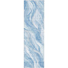 Piper Looms Mayfield Waves AMF720 Blue Machine Washable Area Rug Runner Main Image