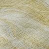 Piper Looms Mayfield Waves AMF720 Gold Machine Washable Area Rug Swatch Image