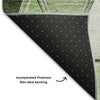 Piper Looms Mayfield Geometric AMF722 Aloe Machine Washable Area Rug Backing Image