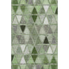 Piper Looms Mayfield Geometric AMF722 Aloe Machine Washable Area Rug main image