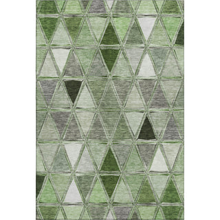 Piper Looms Mayfield Geometric AMF722 Aloe Machine Washable Area Rug main image