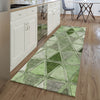 Piper Looms Mayfield Geometric AMF722 Aloe Machine Washable Area Rug Runner Lifestyle Image Feature