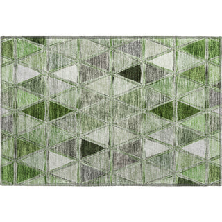 Piper Looms Mayfield Geometric AMF722 Aloe Machine Washable Area Rug Scatter Main Image