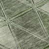 Piper Looms Mayfield Geometric AMF722 Aloe Machine Washable Area Rug Swatch Image