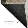 Piper Looms Mayfield Geometric AMF722 Brown Machine Washable Area Rug Backing Image