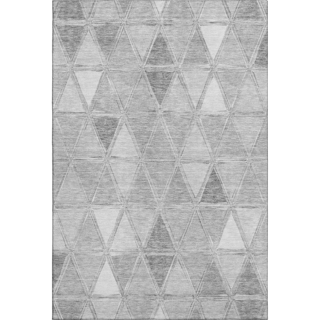 Piper Looms Mayfield Geometric AMF722 Gray Machine Washable Area Rug main image