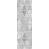 Piper Looms Mayfield Geometric AMF722 Gray Machine Washable Area Rug Runner Main Image