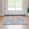 Piper Looms Mayfield Geometric AMF722 Gray Machine Washable Area Rug Scatter Lifestyle Image Feature