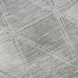 Piper Looms Mayfield Geometric AMF722 Gray Machine Washable Area Rug Swatch Image