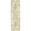 Piper Looms Mayfield Geometric AMF722 Khaki Machine Washable Area Rug Runner Main Image