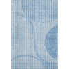 Piper Looms Mayfield Striped AMF723 Blue Machine Washable Area Rug main image