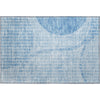 Piper Looms Mayfield Striped AMF723 Blue Machine Washable Area Rug Scatter Main Image