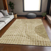 Piper Looms Mayfield Striped AMF723 Brown Machine Washable Area Rug Lifestyle Image Feature