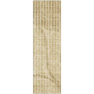 Piper Looms Mayfield Striped AMF723 Brown Machine Washable Area Rug Runner Main Image