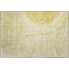 Piper Looms Mayfield Striped AMF723 Gold Machine Washable Area Rug Scatter Main Image