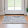 Piper Looms Mayfield Striped AMF723 Gray Machine Washable Area Rug Scatter Lifestyle Image Feature
