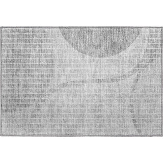 Piper Looms Mayfield Striped AMF723 Gray Machine Washable Area Rug Scatter Main Image