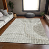 Piper Looms Mayfield Striped AMF723 Taupe Machine Washable Area Rug Lifestyle Image Feature