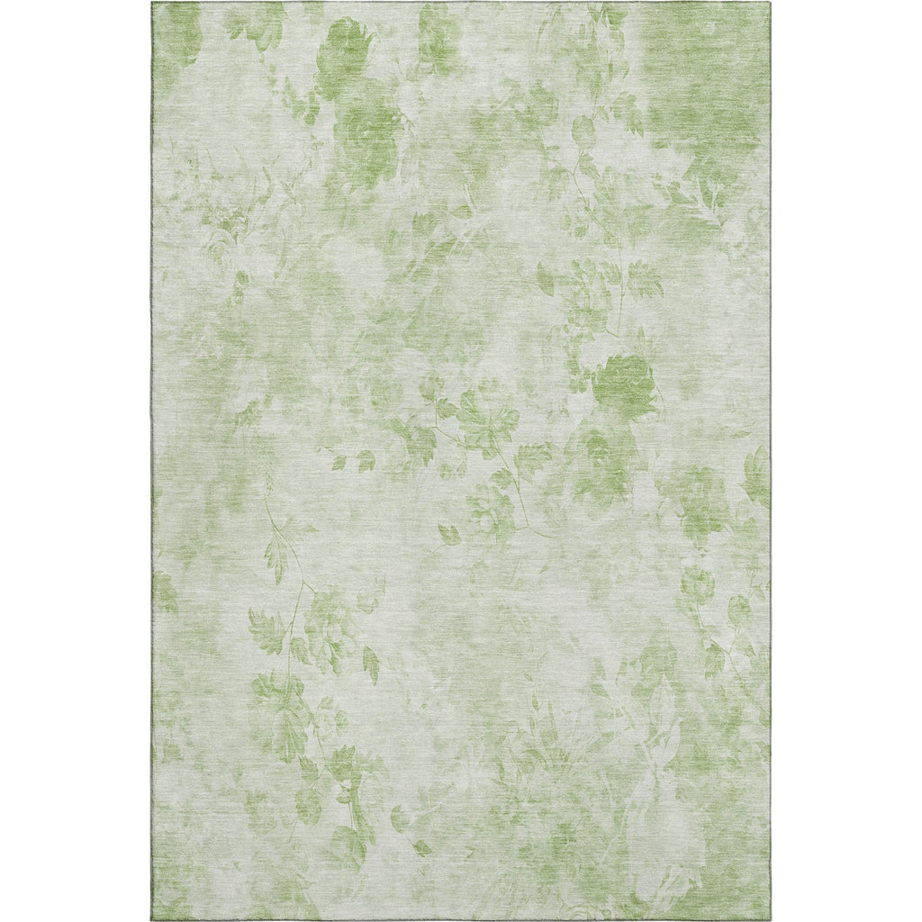 Piper Looms Mayfield Floral AMF724 Aloe Machine Washable Area Rug main image