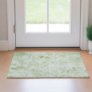 Piper Looms Mayfield Floral AMF724 Aloe Machine Washable Area Rug Scatter Lifestyle Image Feature