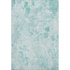 Piper Looms Mayfield Floral AMF724 Aqua Machine Washable Area Rug main image