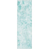 Piper Looms Mayfield Floral AMF724 Aqua Machine Washable Area Rug Runner Main Image