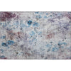 Piper Looms Mayfield Floral AMF724 Blue Machine Washable Area Rug Scatter Main Image