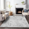 Piper Looms Mayfield Floral AMF724 Gray Machine Washable Area Rug Lifestyle Image Feature