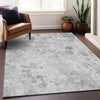 Piper Looms Mayfield Floral AMF724 Gray Machine Washable Area Rug Lifestyle Image Feature