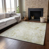 Piper Looms Mayfield Floral AMF724 Khaki Machine Washable Area Rug Lifestyle Image Feature