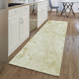 Piper Looms Mayfield Floral AMF724 Khaki Machine Washable Area Rug Runner Lifestyle Image Feature