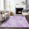 Piper Looms Mayfield Floral AMF724 Lavender Machine Washable Area Rug Lifestyle Image Feature
