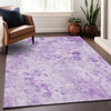 Piper Looms Mayfield Floral AMF724 Lavender Machine Washable Area Rug Lifestyle Image Feature