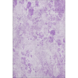 Piper Looms Mayfield Floral AMF724 Lavender Machine Washable Area Rug main image