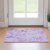 Piper Looms Mayfield Floral AMF724 Lavender Machine Washable Area Rug Scatter Lifestyle Image Feature