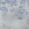 Piper Looms Mayfield Floral AMF724 Sky Machine Washable Area Rug Swatch Image