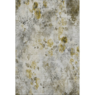 Piper Looms Mayfield Floral AMF724 Taupe Machine Washable Area Rug main image
