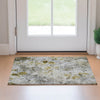 Piper Looms Mayfield Floral AMF724 Taupe Machine Washable Area Rug Scatter Lifestyle Image Feature